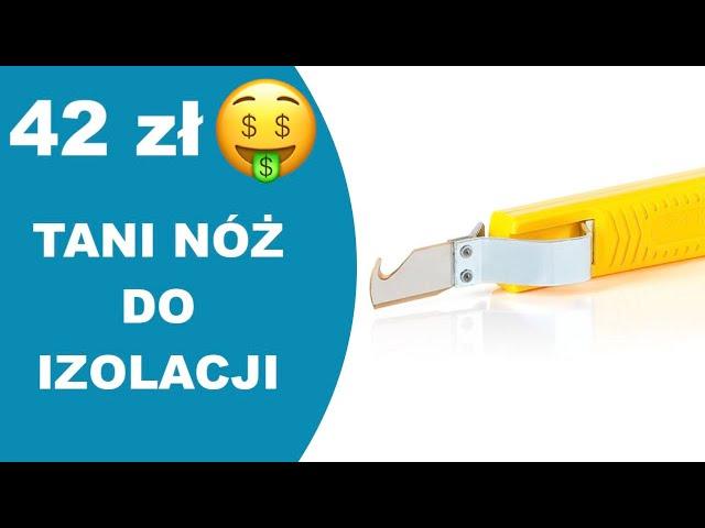 Nóż do ściągania izolacji z kabli okrągłych Jokari 28H Standard 10282