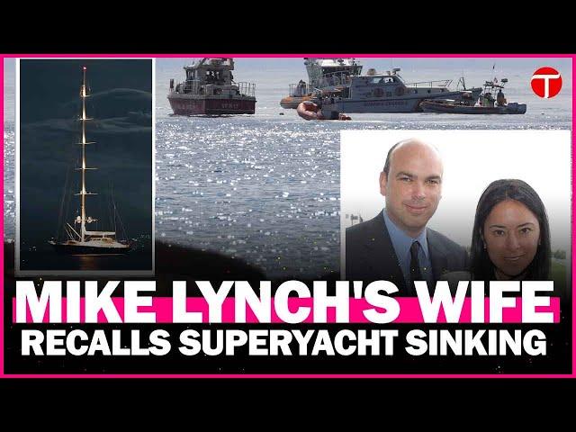 Billionaire Mike Lynch's wife Angela Bacares reveals shocking details of superyacht sinking