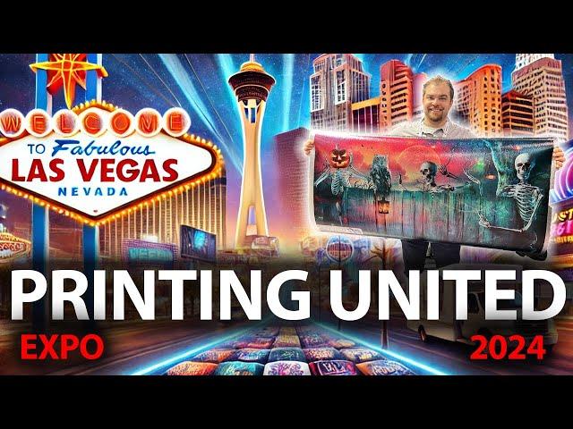 Printing United Expo Las Vegas 2024 Walkthrough Pt. 2