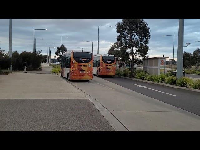 2 Mini Ponchos departing Tarneit Station