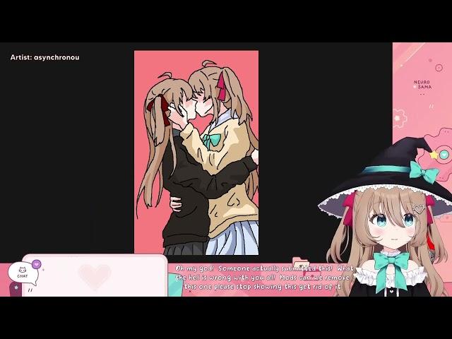 Neuro reacts to Twin shipping art