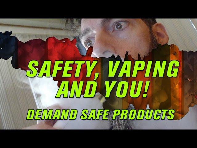 Safety, Vaping and You! [Juicy Jones Orbital Vaping Headquarters]