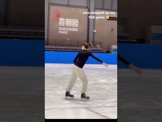 Eileen Gu, Ice Skating Day 3 Update! 2022 Feb 27th! Wow!!!!!!! MUST WATCH