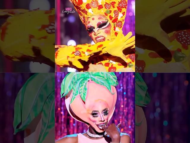 "Food face runs in the family." #dragrace #shorts