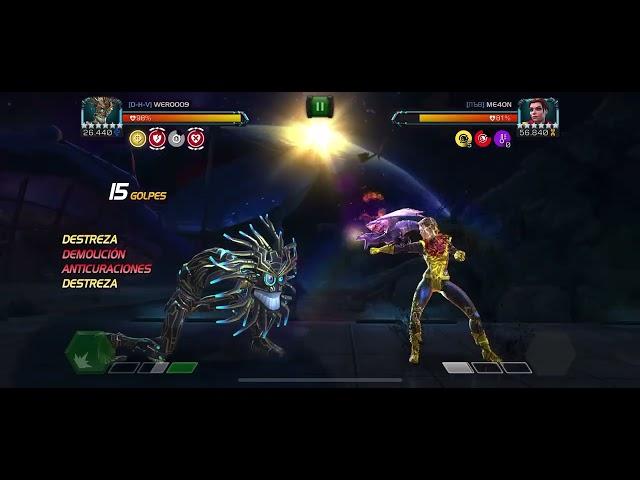 MCOC AW S43 NODO 27 | WARLOCK VS KITTY PRYDE