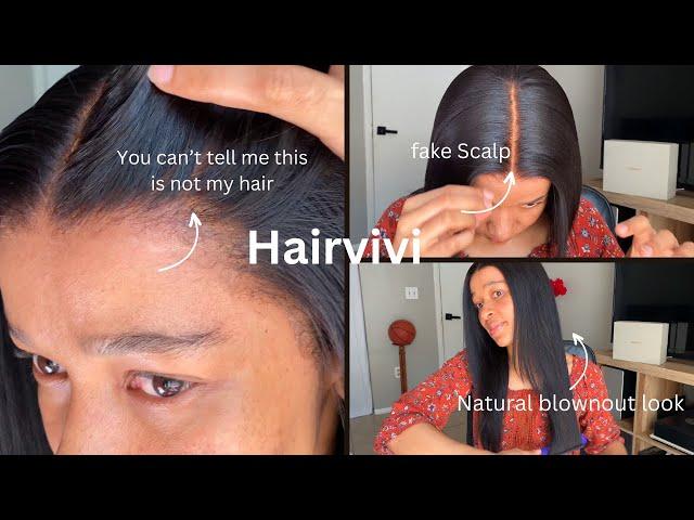 NATURAL LACE WIG INSTALL|REALISTIC EDGES|MOST INVISIBLE LACE|HAIRVIVI