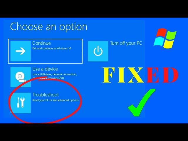 How to Fix Pc or Laptop Startup Problem on Windows 10 Operating System [Kannada]