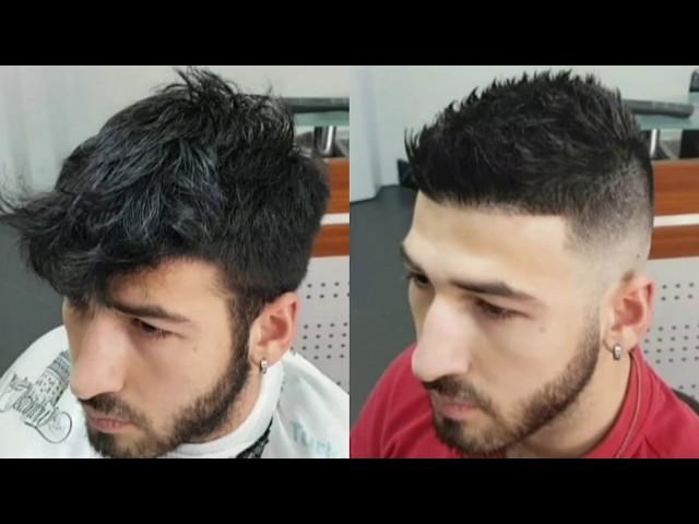 Skin Fade Haircut Sıfırlama Erkek Saç Kesimi