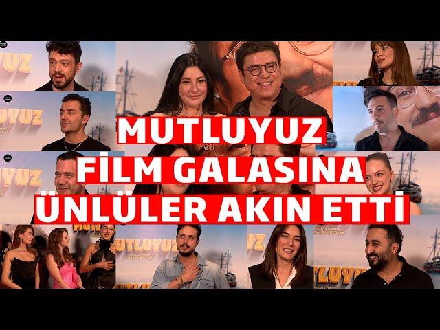 Mutluyuz Filmi Galasına Ünlüler Akın Etti