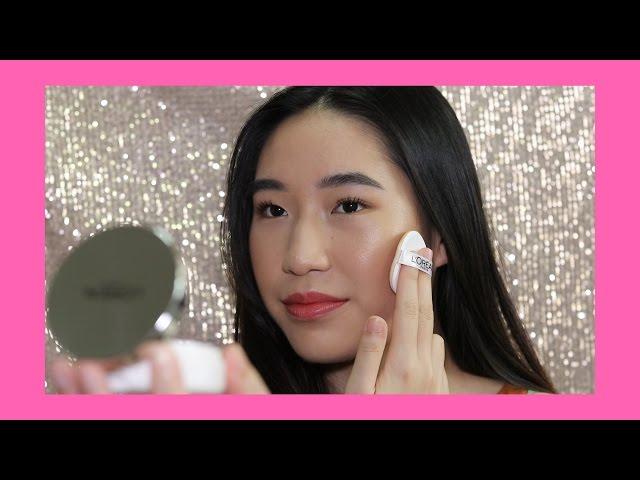 EP 14  *TESTING* L'OREAL True Match Cushion VS True Match Liquid Review || Oily, Acne Prone Skin