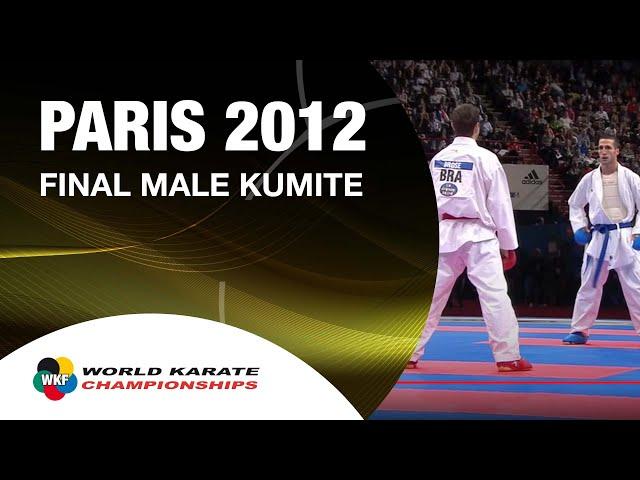 Final Male Kumite -60Kg. Amir Mehdizadeh vs Douglas Brose. World Karate Championships 2012