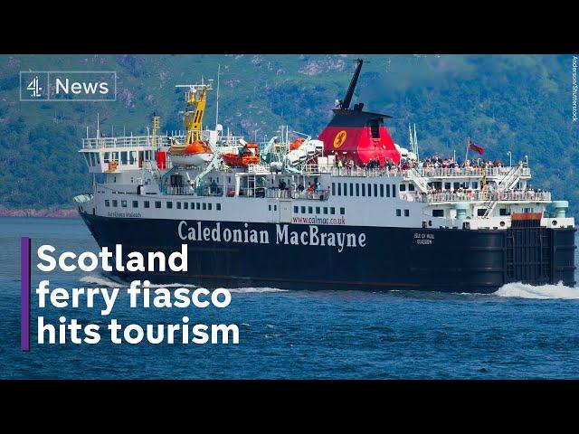 Scotland ferries crisis hurting tourism and whisky trade