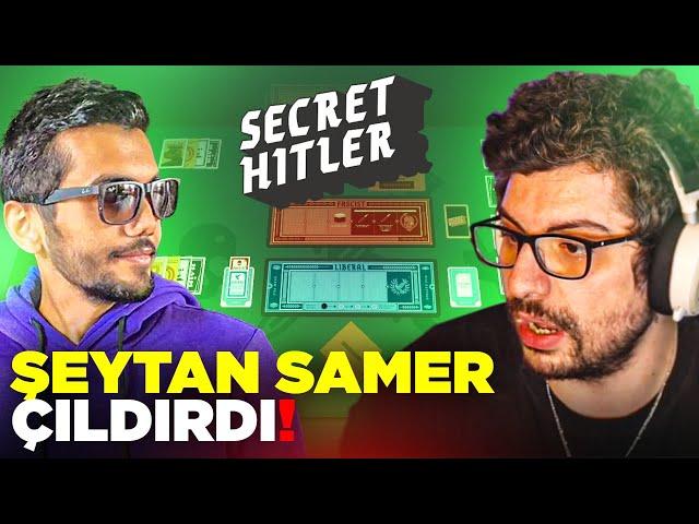 Şeytan Samer Çıldırdı! | EKİP İLE SECRET HITLER | TABLETOP SIMULATOR | HYPE