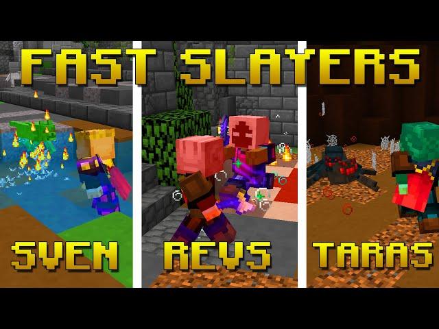 The FASTEST Way To Do All Basic Slayers | Hypixel Skyblock