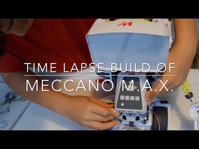 TIME LAPSE: Robot Build of Meccano M.A.X. by Spinmaster