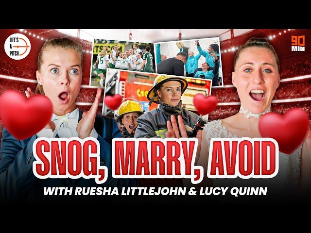 Ruesha’s Valentine's Date with ARSENAL  Who Will They...SNOG, MARRY, AVOID? | LIFE’S A PITCH