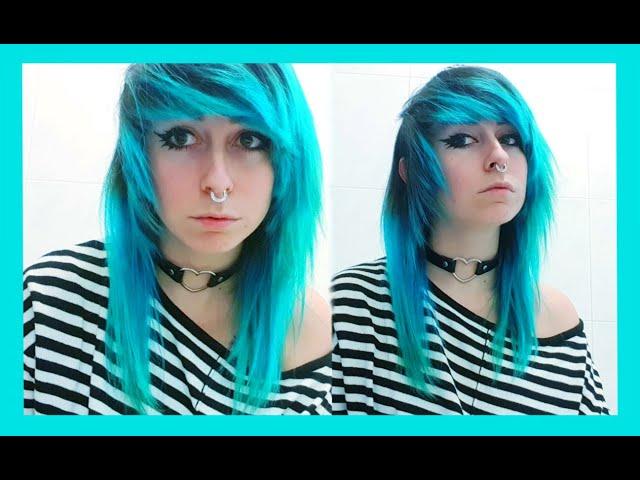 HOW I CUT MY EMO HAIR - SCENE QUEEN STYLE rawring20's emo italia