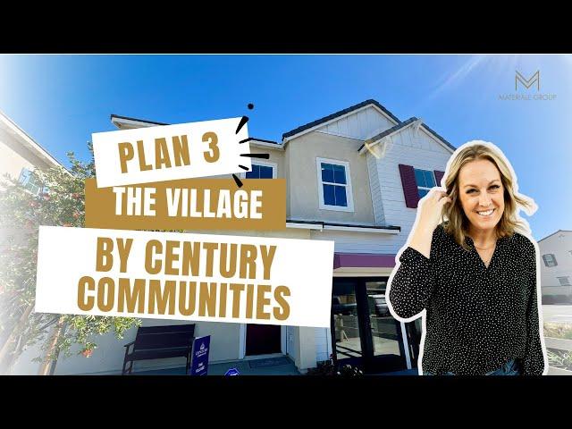 Plan 3 by Century Communities  | 2,420 SF  | Model Home Tour  | The Village ️ | Menifee 