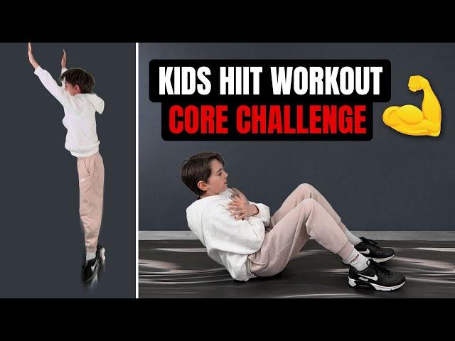 Kids Workout! ULTRA CORE CHALLENGE! 