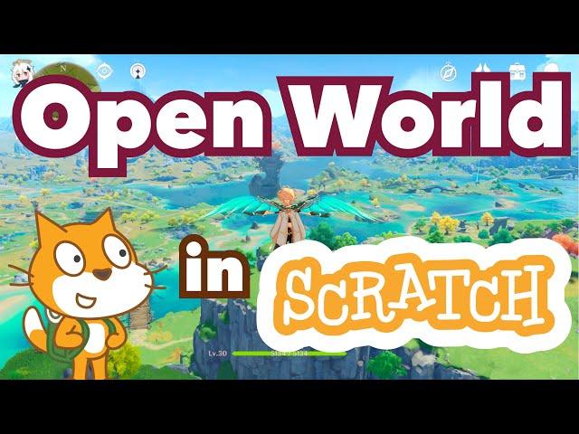 Make an Open World Game/ RPG in Scratch | Tutorial