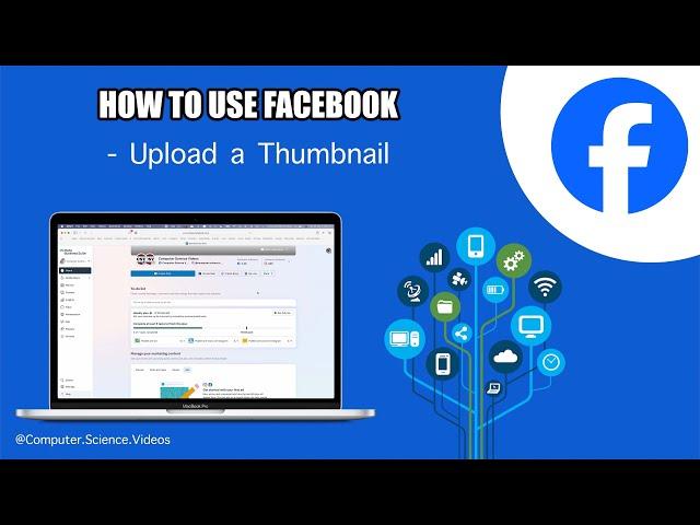 How to UPLOAD a Custom Video Thumbnail To Your Video On Facebook Creator Studio Using a Mac (2024)