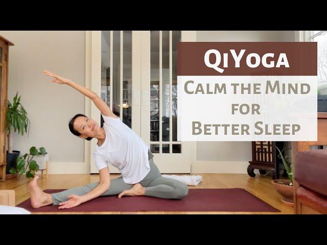 QIYOGA | CALM THE MIND FOR BETTER SLEEP | INSOMNIA RELIEF