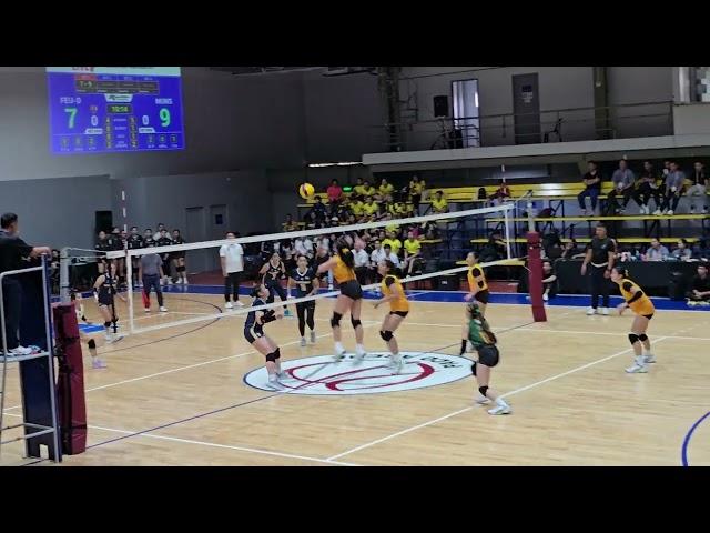 NU vs. FEU-D, High School Girls Volleyball, UAAP Season 87, 2nd Round, Nov.13, 2024