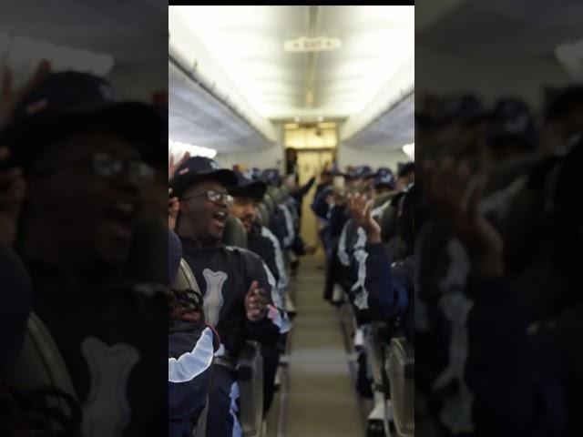 Behind The Scenes - Flight to the Super Bowl #luvdaboom #hbcu #sbots