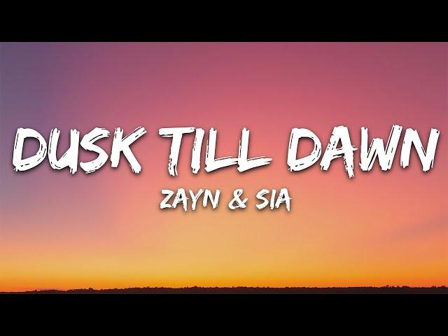 [1 HOUR LOOP] Dusk Till Dawn - Zayn ft Sia | Cappuccino Corner