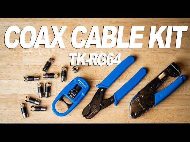 Jonard Tools COAX Cable Kit (TK-RG64) Product Video