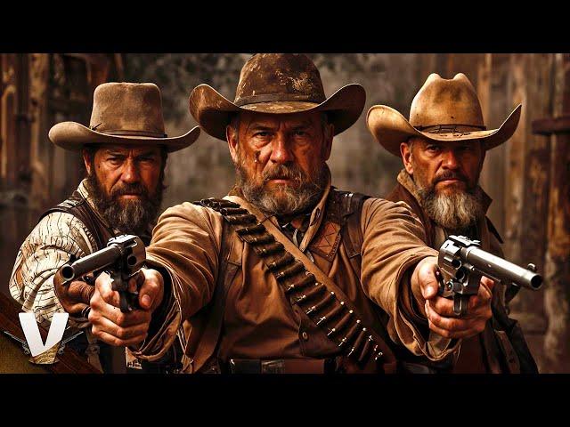 Outlaws on a mission. Death on their tail | Three Bad Men (2005) | Western Movie