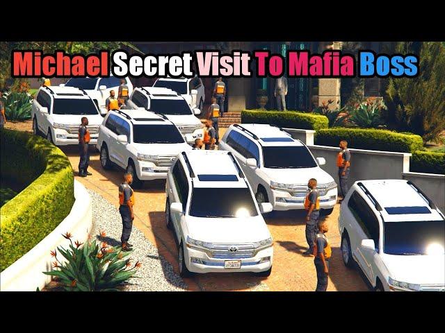 GTA 5 | Michael's Secret Visit To Mafia Boss | Rj Shadow Gaming