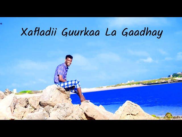 KHAALID KAAMIL XAFLADII GUURKAA LA GAADHAY OFFICIAL VIDEO 2021