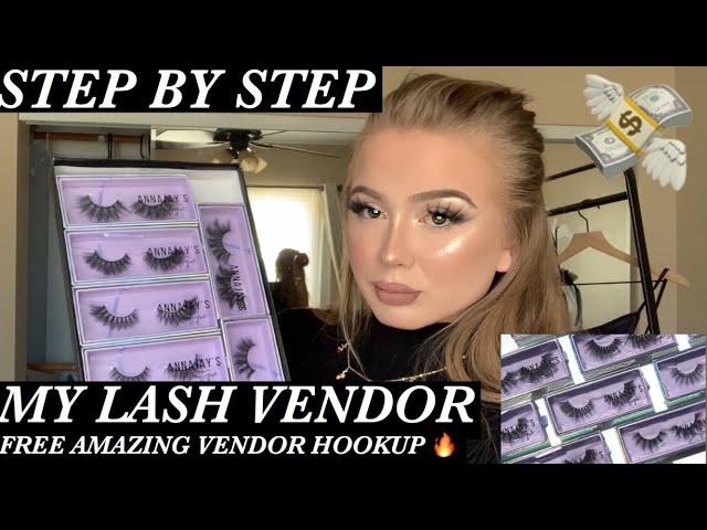 HOW TO START A FALSE EYELASH BUSINESS! FREE VENDOR INFO, & HOW TO STEP BY STEP