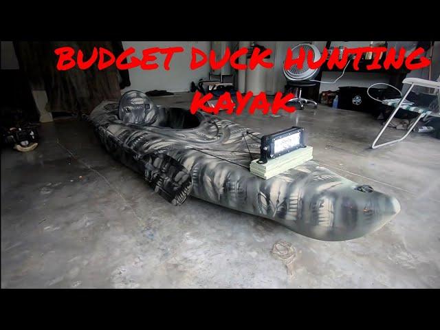 Budget $225 Duck Hunting Kayak Review DIY