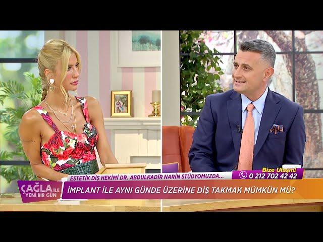 Bir günde implant ve aynı günde üzerine diş takmak mümkün müdür? - Dr. Abdulkadir Narin