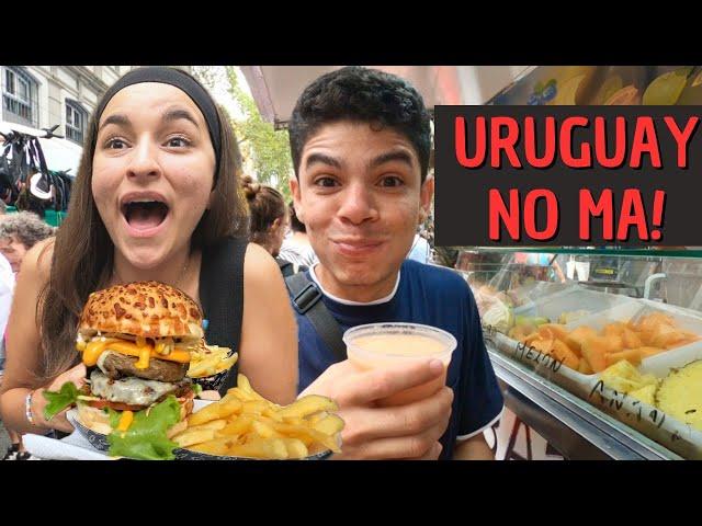 Nos volvimos LOCOS por la COMIDA CALLEJERA de URUGUAY!