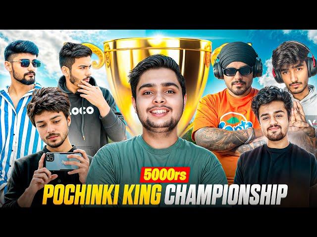 I Challenged Top Youtubers for POCHINKI KING CHAMPIONSHIP | BGMI