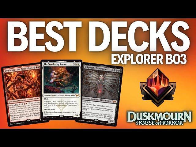 MTG Explorer Best Duskmourn Decks Revealed | MTGA Pioneer Lite