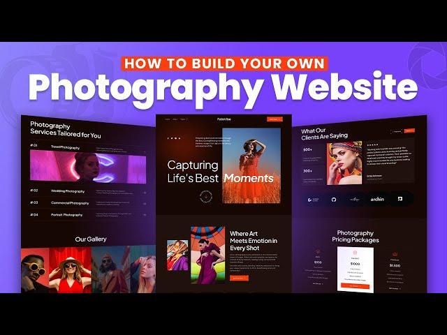 [FREE] Make a Stunning Photography Website in WordPress & Elementor (Complete Beginners Tutorial)