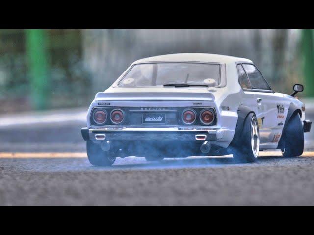 Nitro Engin Kyosho Fazer Drifting -