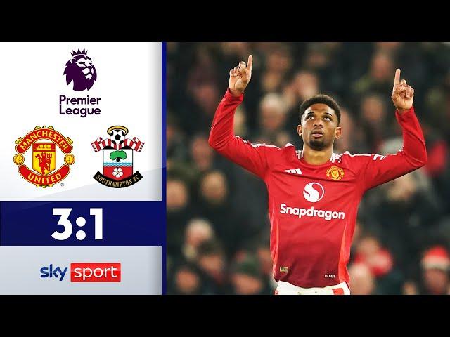 Die Nacht des Amad Diallo: Später Hattrick erlöst United! | Manchester United - Southampton | EPL