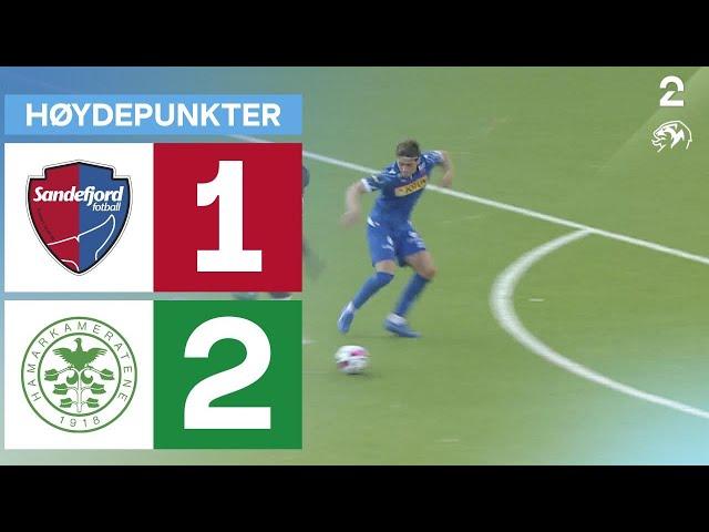 Sandefjord 1 - 2 HamKam - Høydepunkter