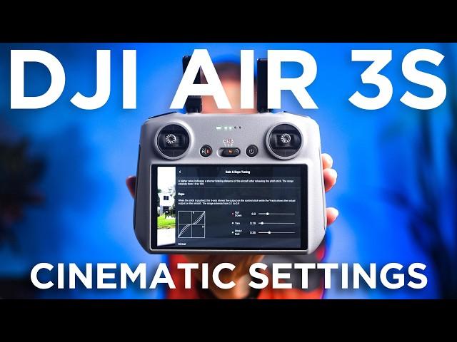 Change These DJI Air 3S Settings NOW for CINEMATIC Shots