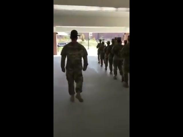 Basic Training Marching Cadence: I Left My Home