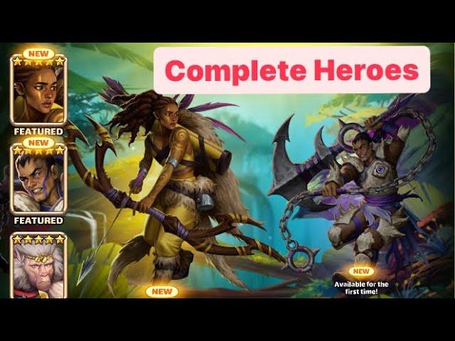 Empires & Puzzles Hero Analysis : Monster  Island Newbies ️ Thura &  Dubhán