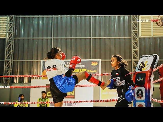 Medhanjana (Kajukado, Calicut) vs Hanna (GFC, Thrissur) | 2nd Youth Muay Thai Fight League | Kochi