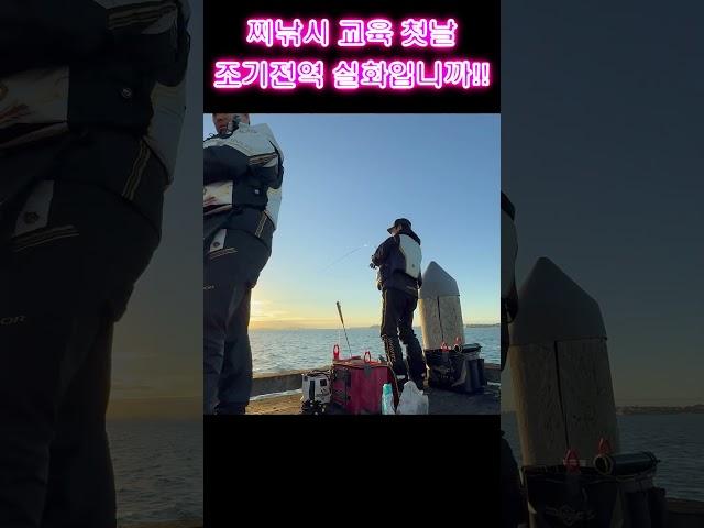 찌낚시 교육 첫날 조기전역 실화입니까!! #shorts #fishing #낚시교육 #낚시초보 #입문자케어 #낚시레슨 #낚시첫날