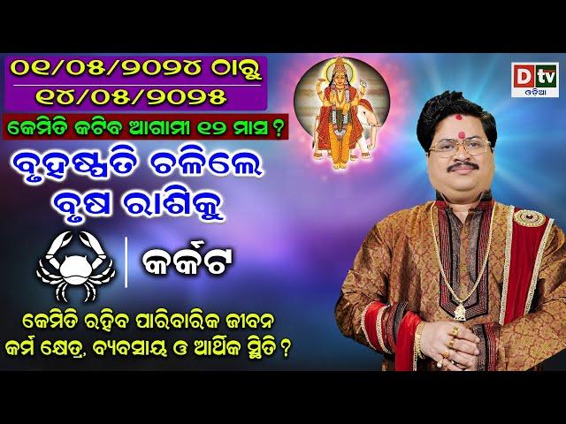 JUPITER TRANSIT 2024 | ବୃହସ୍ପତି ଚଳନ (କର୍କଟ ରାଶି) | Bruhaspati Chalan | Dr. Bhabani Shankar Mohapatra