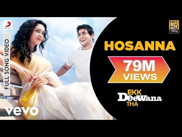 A.R. Rahman - Hosanna Best Video|Ekk Deewana Tha|Amy Jackson|Prateik Babar|Leon|Suzanne